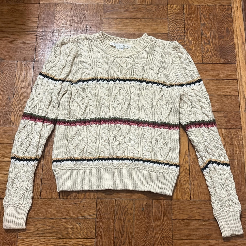 Veronica Beard Cable Knit Sweater